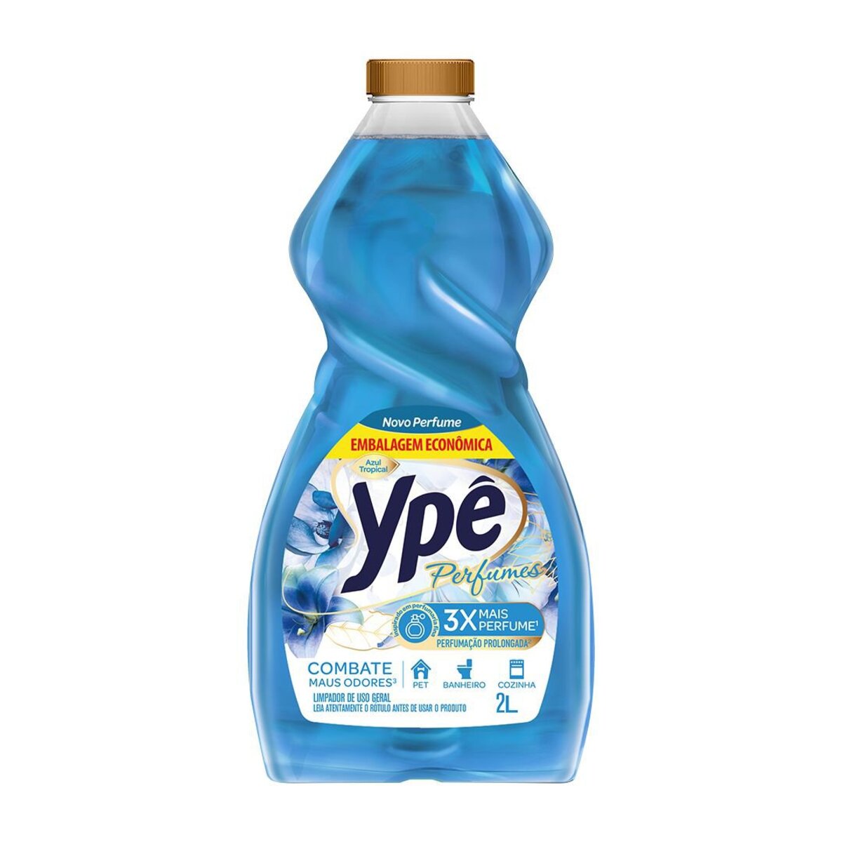 Limpador Perfumado Ypê Azul Tropical 2l